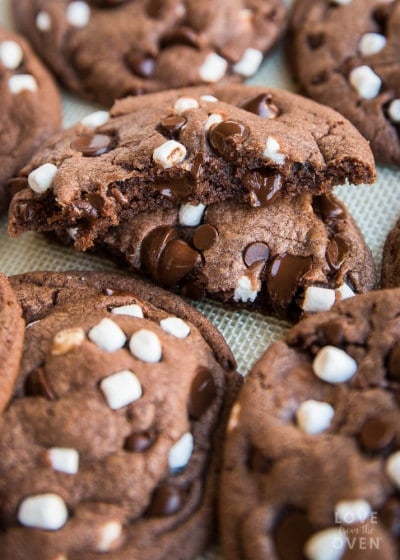 Hot Chocolate Cookies