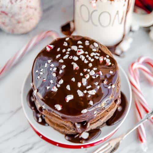 Chocolate Chocolate Pancakes