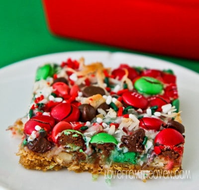 Christmas Magic Cookie Bars