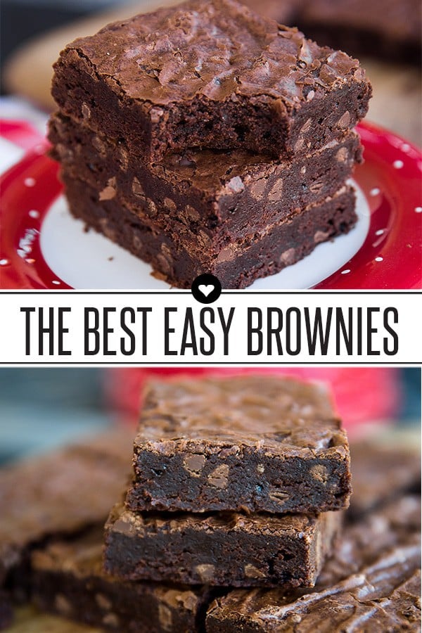Easy Brownies Made With Cocoa Powder • Love From The Oven