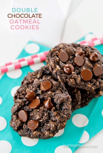 Chocolate Oatmeal Cookies