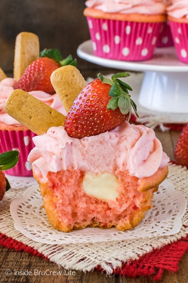 Strawberry Cupcakes