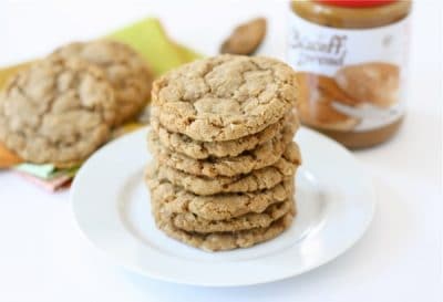 Biscoff Oatmeal Cookies