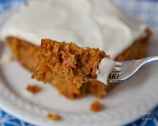 Carrot Sheet Cake