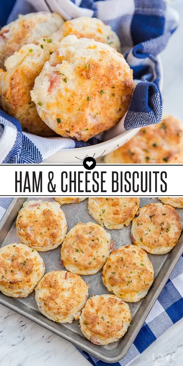 Ham And Cheese Biscuits For Breakfast