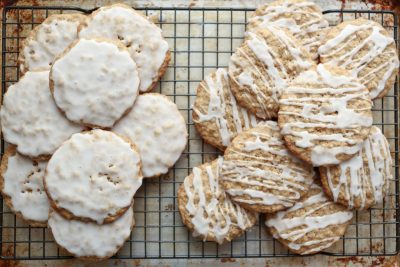 Iced Oatmeal Cookies 