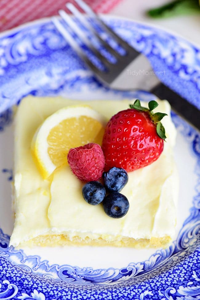 Lemon Sheet Cake