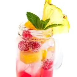 Pineapple Cranberry Cooler Drink