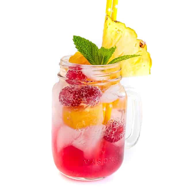 Pineapple Cranberry Cooler • Love From The Oven