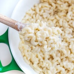 Homemade Macaroni and Cheese made on the stovetop in one pot