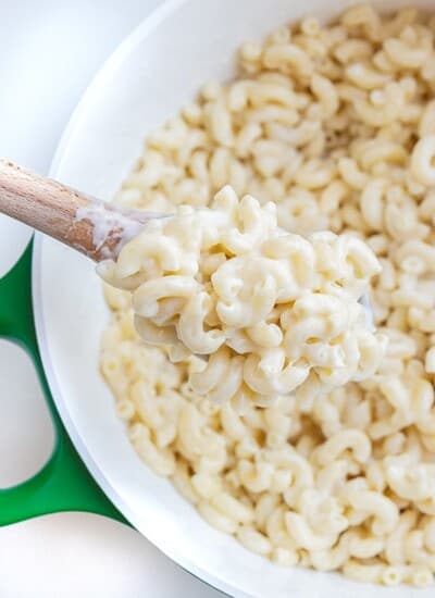 Homemade Macaroni and Cheese made on the stovetop in one pot