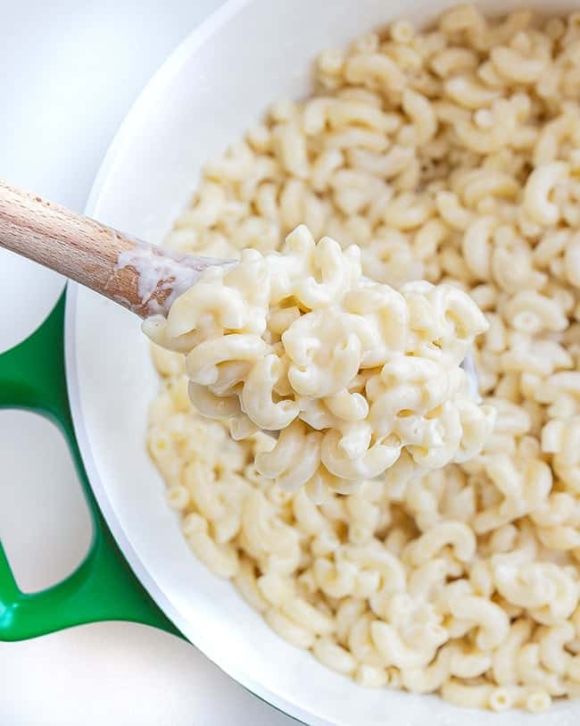 Homemade Macaroni and Cheese made on the stovetop in one pot