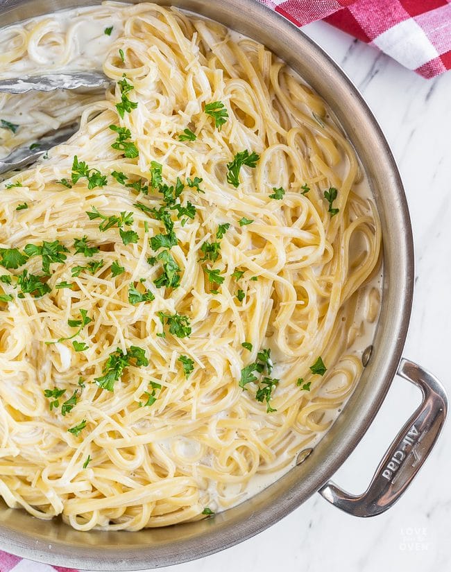 Easy Alfredo Sauce Recipe 