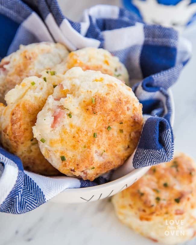 Ham and Cheese Biscuits