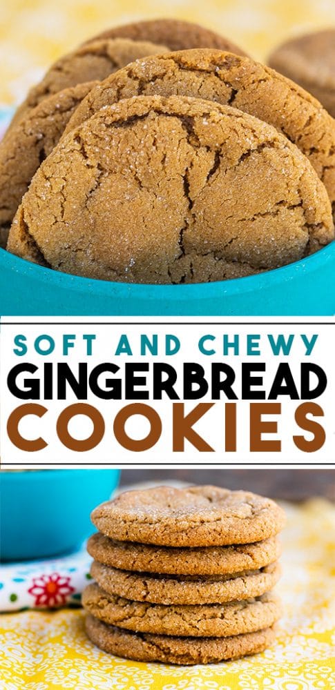 Soft Gingerbread Cookies Recipe