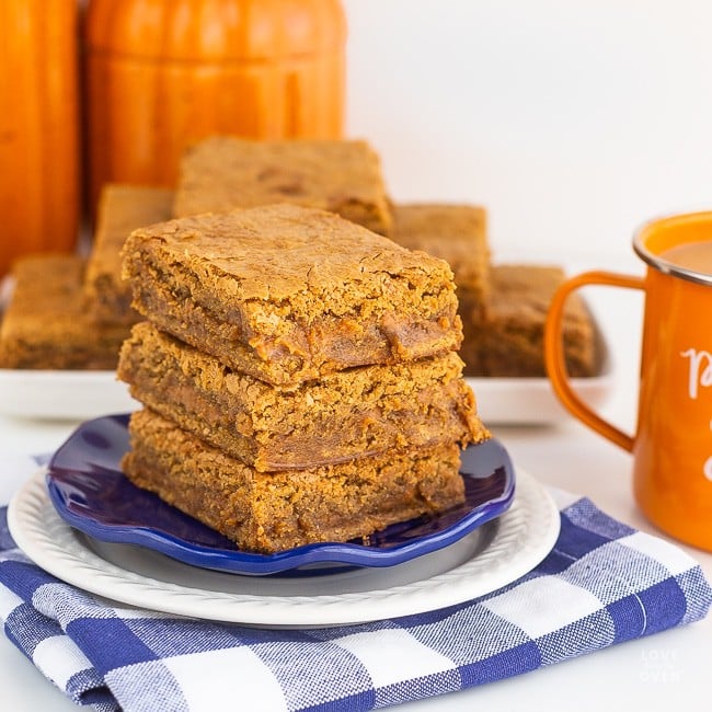 Pumpkin Blondie Recipe