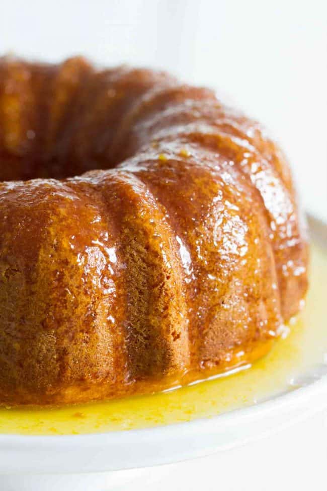 Orange Glazed Bundt Cake