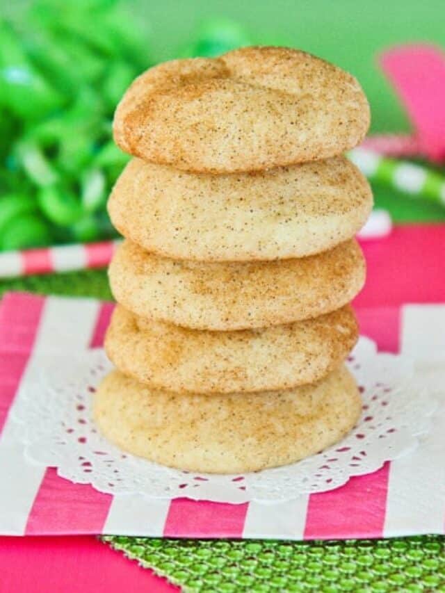 Soft And Chewy Snickerdoodles Story