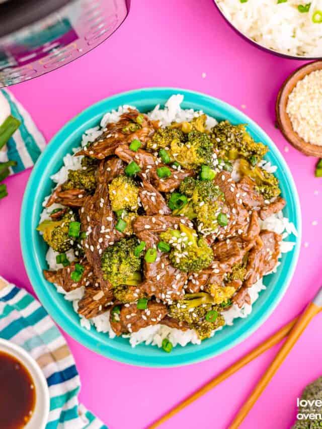 Easy Instant Pot Beef And Broccoli Story • Love From The Oven
