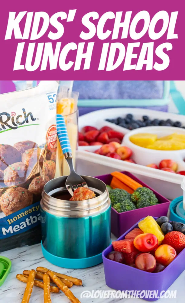 Kids School Lunch Ideas You'll Actually Use!
