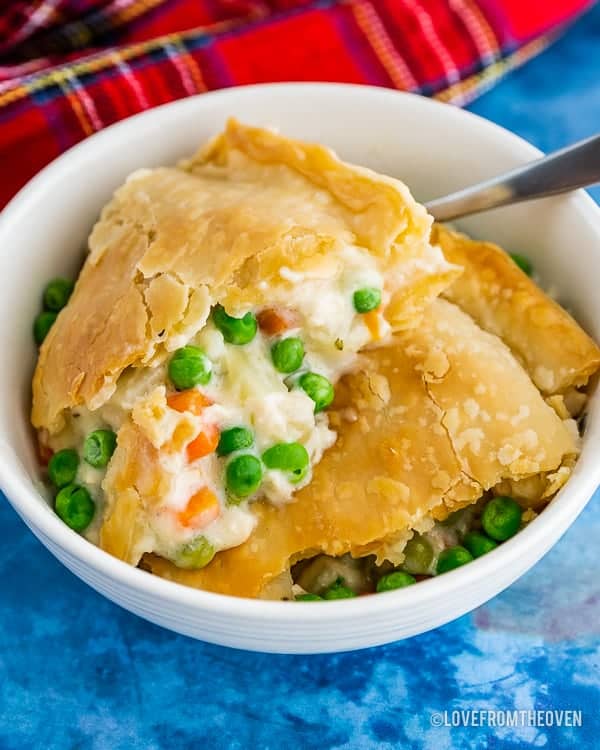 Easy Homemade Chicken Pot Pie Recipe • Love From The Oven