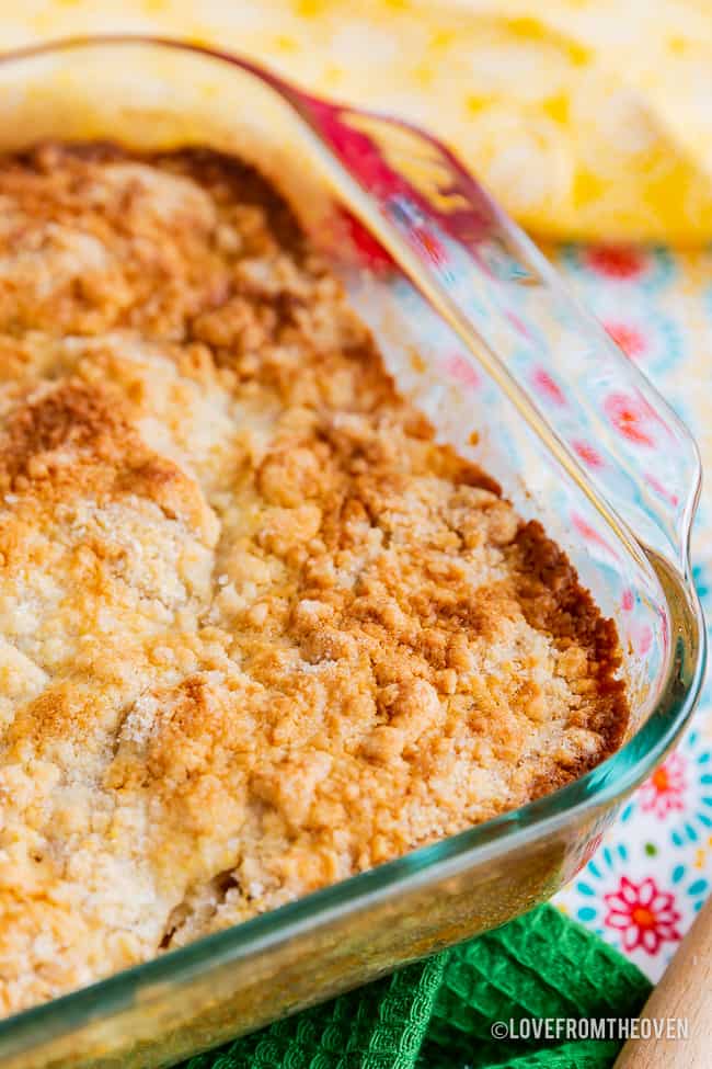 The Best Easy Apple Cobbler Recipe • Love From The Oven