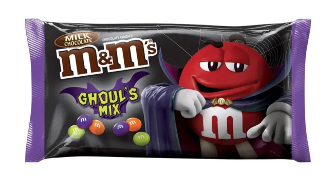 M&M's® Cookies & Screeem Chocolate & White Chocolate Halloween