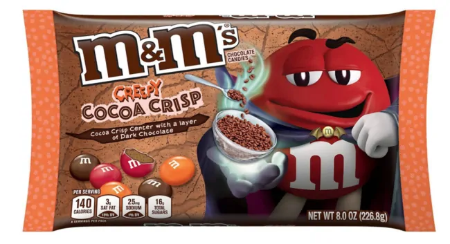 M&M's® Cookies & Screeem Chocolate & White Chocolate Halloween