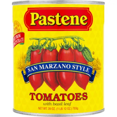 Image of a can of San Marzano Style tomatoes
