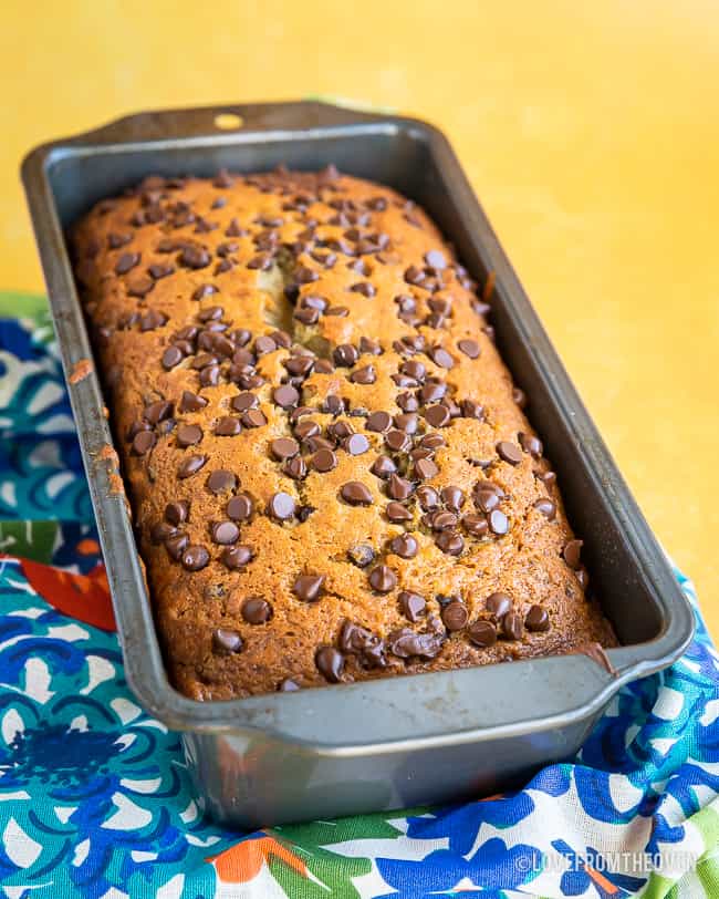 Chocolate chip banana bread