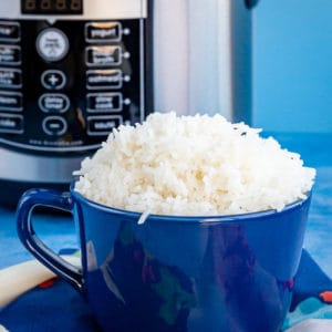 bowl of white rice