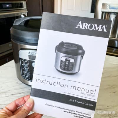 Aroma Rice Cooker