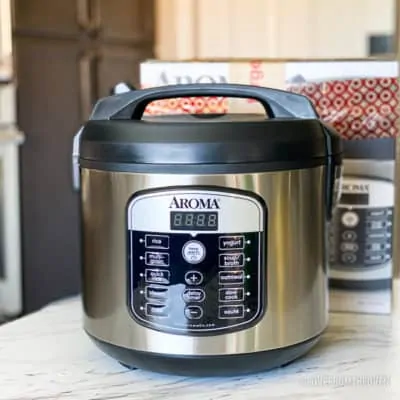 Aroma Rice Cooker Instructions & Recipe (small & digital cooker)