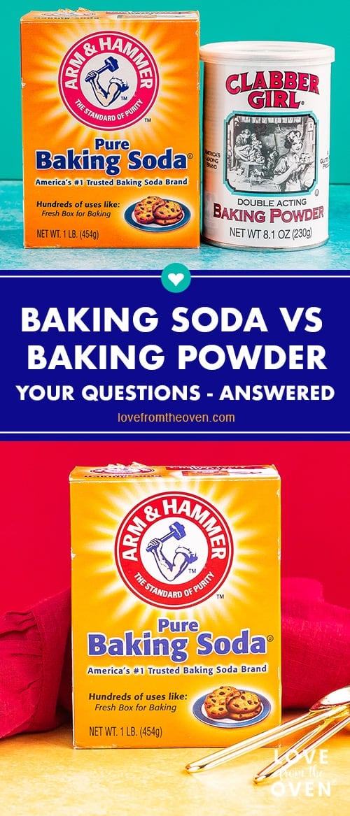 baking soda and baking powder