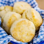 Several buttermilk biscuits