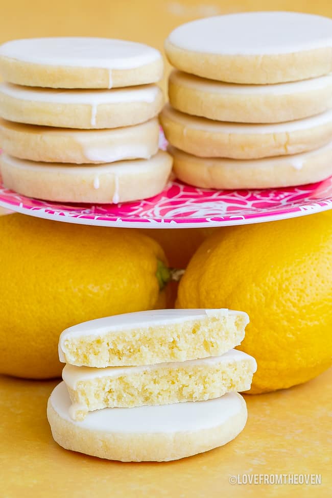 lemon cookies and lemons