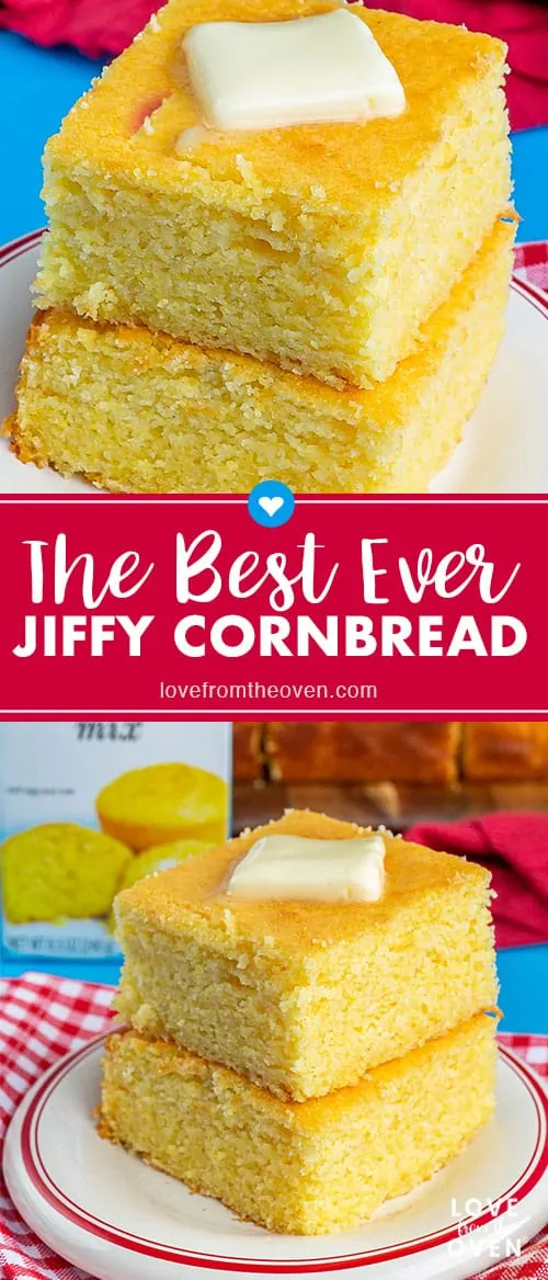 Several images of cornbread