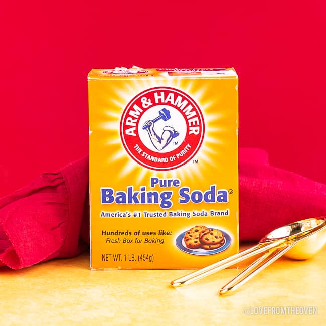 a box of baking soda