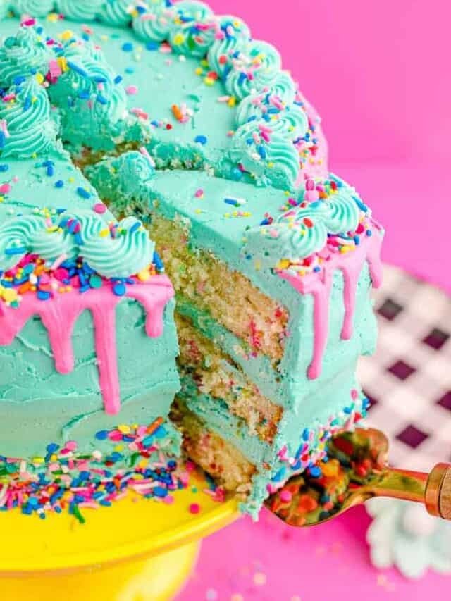 Funfetti Cake Story • Love From The Oven