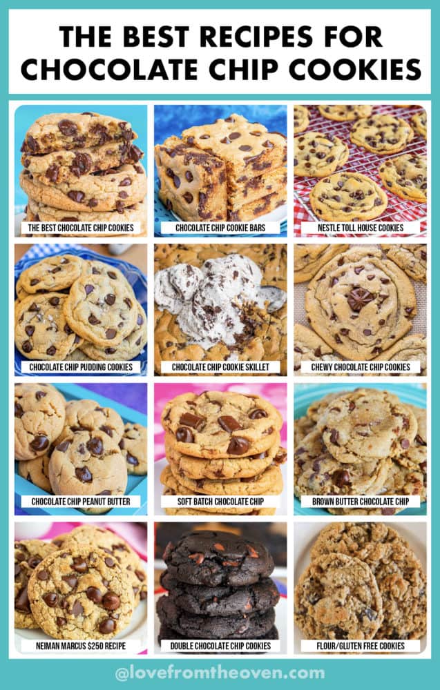 Various images of cookies 