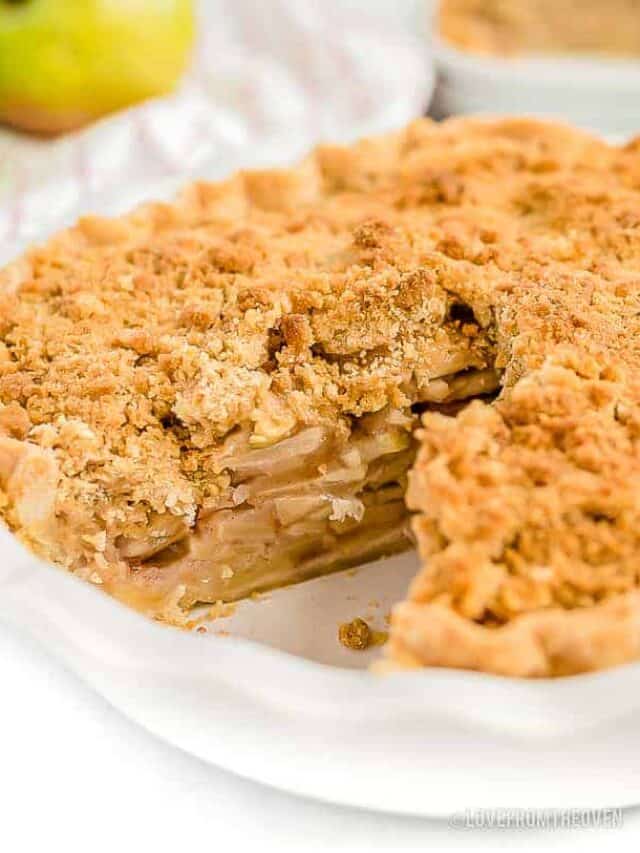 Dutch Apple Pie Recipe Story Love From The Oven
