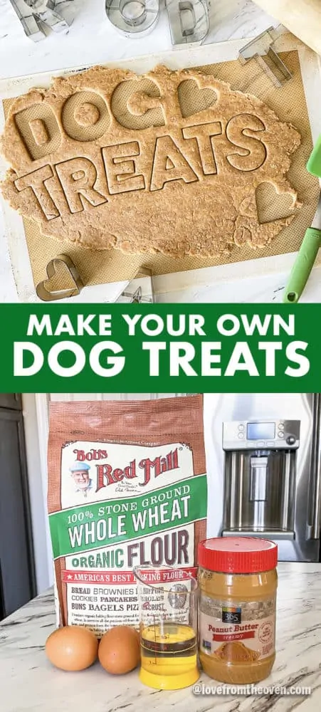 Homemade dog treat ingredients 