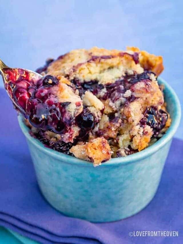 Blueberry Dump Cake Story