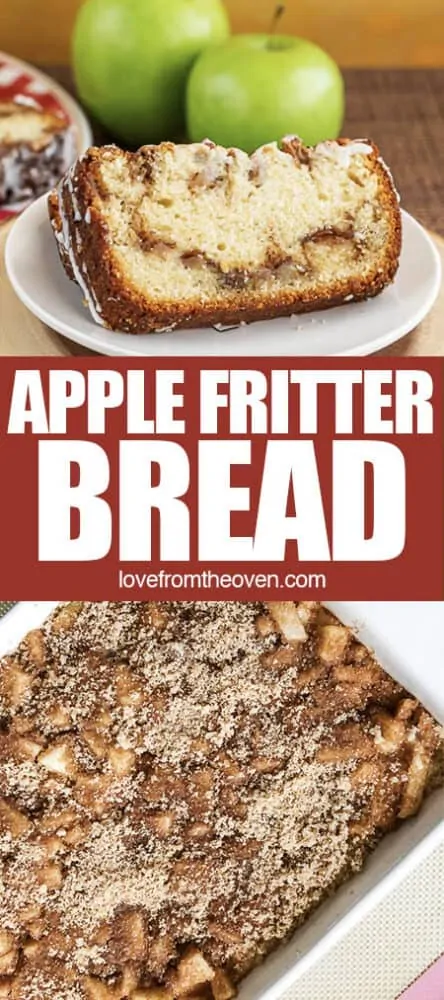pictures of apple fritter bread