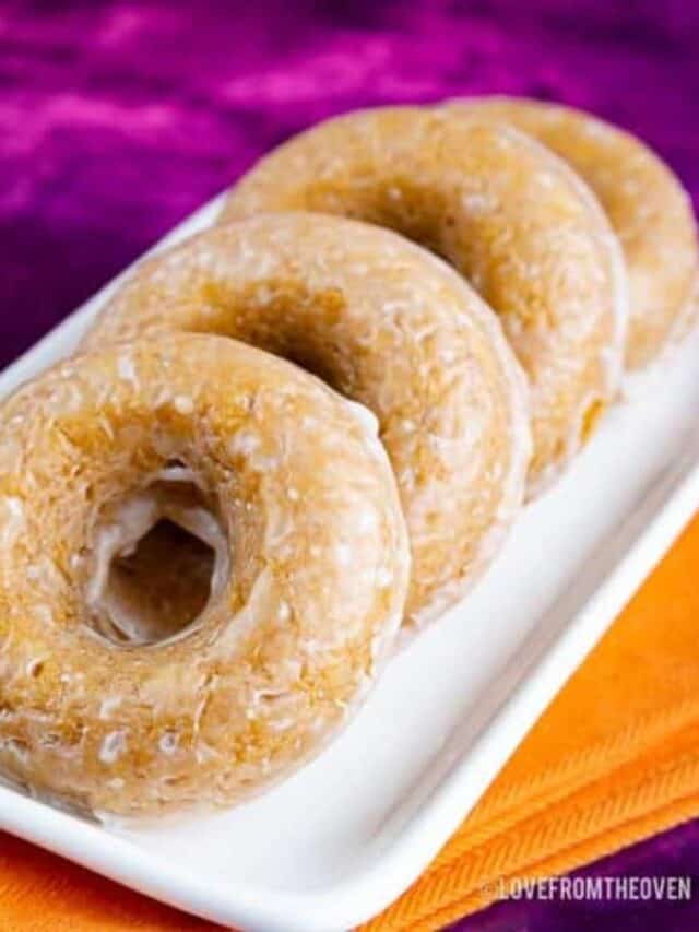 Baked Pumpkin Donuts Story