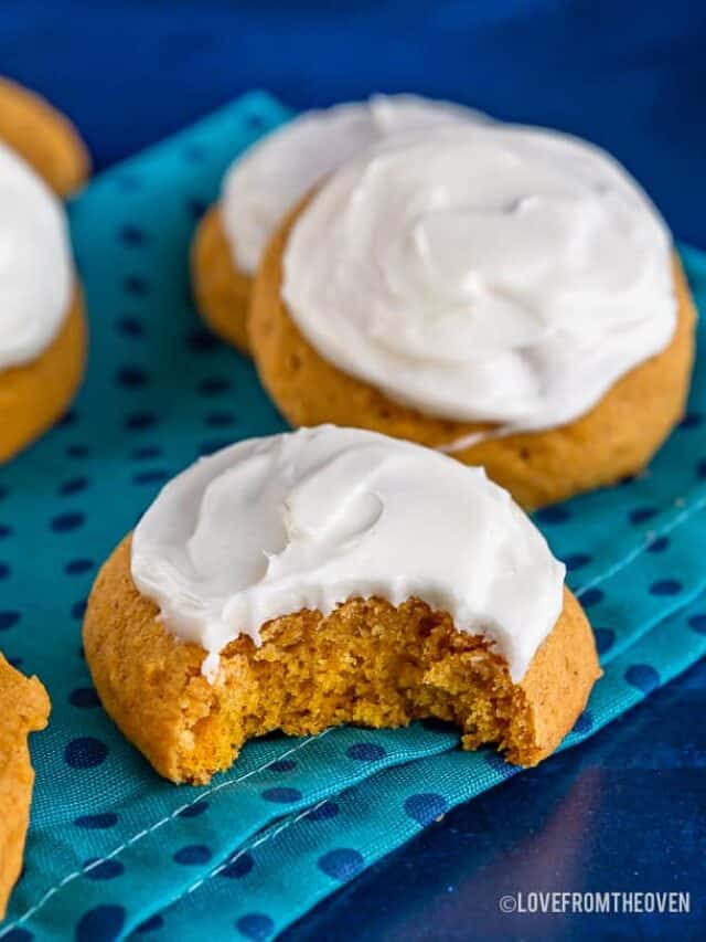 Soft Pumpkin Cookies Story