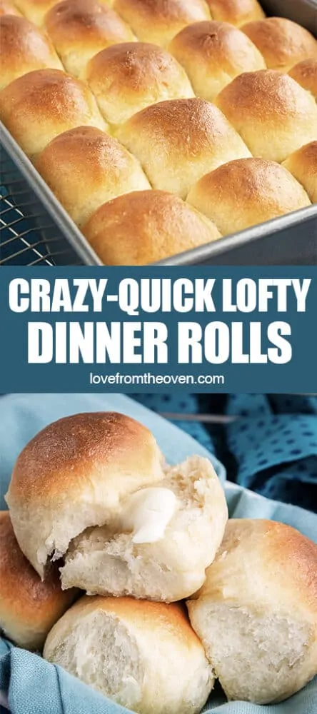 Bowl of dinner rolls