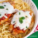 Easy Breaded Chicken Parmesan • Love From The Oven