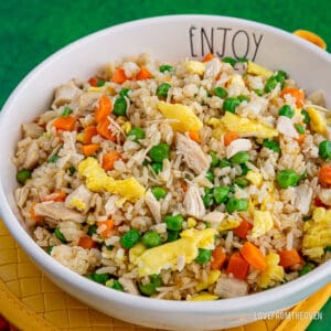 Easy Fried Rice At Home • Love From The Oven