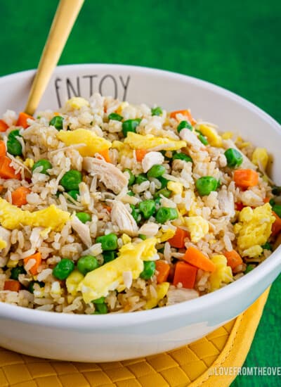 Bowl of fried rice